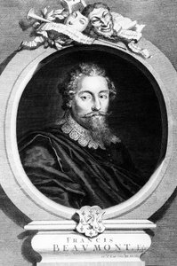 Francis Beaumont, gegraveerd door George Vertue, 1729 door English School